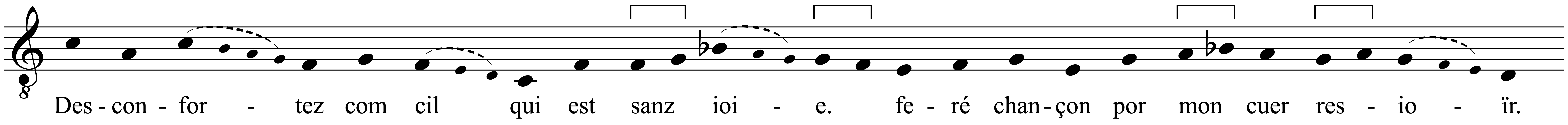 Work musical notation